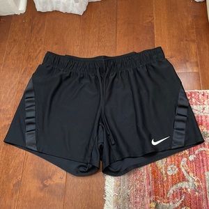 Nike black athletic shorts size medium